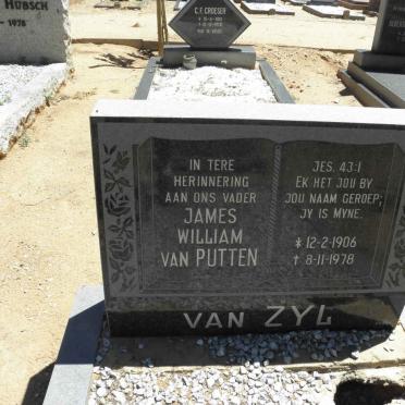 ZYL James William Van Putten, van 1906-1978