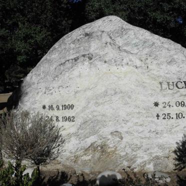 ? 1900-1962 &amp; Lucie 1904-1994