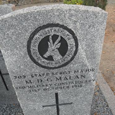 MALAN M.D.G. -1918