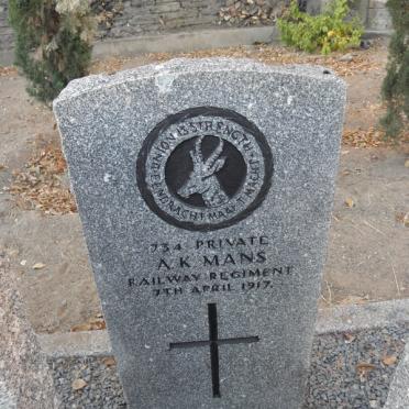MANS A.K. -1917