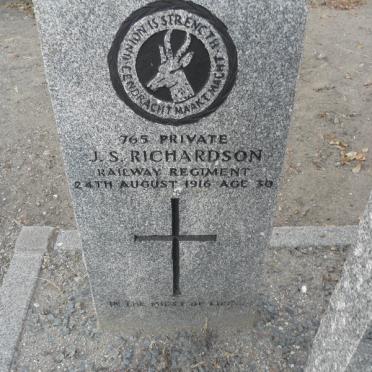 RICHARDSON J.S. -1916