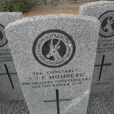 MOMBERG J.J.F. -1918