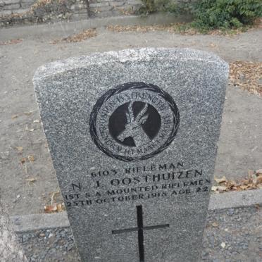 OOSTHUIZEN N.J. -1918