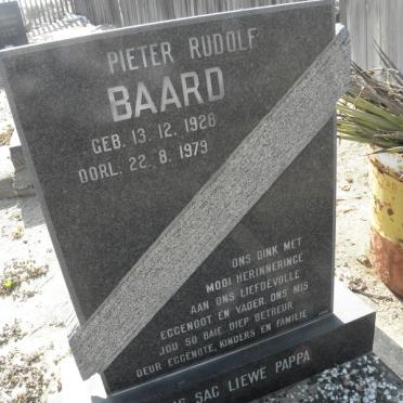 BAARD Pieter Rudolf 1928-1979