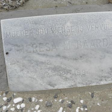 BAARD Theresa M. 1928-1994