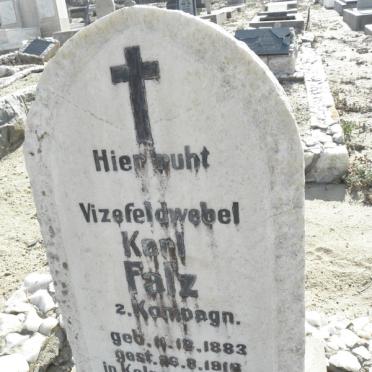 FALZ Karl 1883-191?