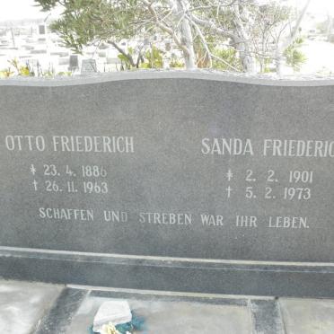 FRIEDRICH Otto 1886-1963 &amp; Sanda 1901-1973