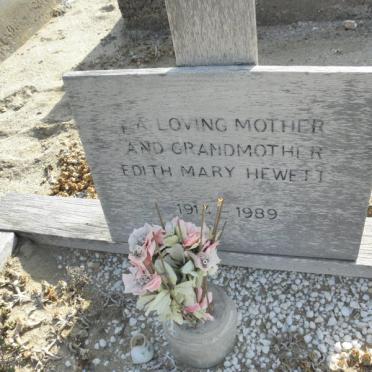HEWETT Edith Mary 1914-1989