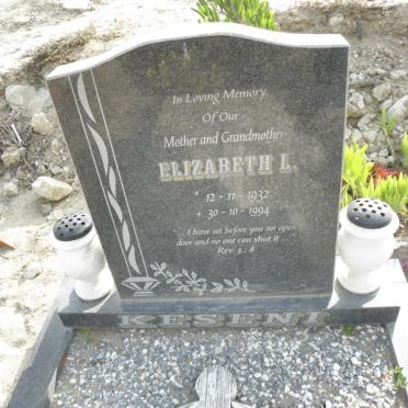 KESENI Elizabeth L. 1932-1994