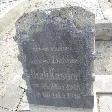 KASDORF Rudi 1918-1918