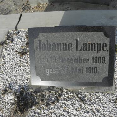 LAMPE Johanne 1909-1910