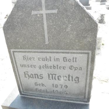 MERTIG Hans 1879-1964