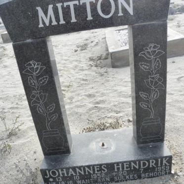 MITTON Johannes Hendrik 1952-1959