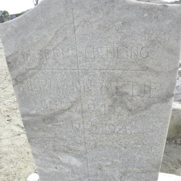 METJE Hermann 1927-1928 
