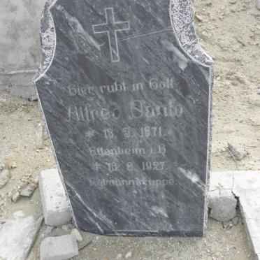 OANTO Alfred 1871-1927