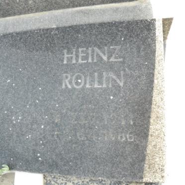 ROLLIN Heinz 1911-1986
