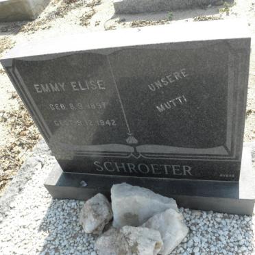 SCHROETER Emmy Elise 1897-1942