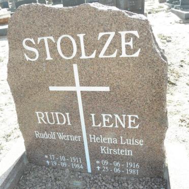 STOLZE Rudolf Werner 1911-1984 &amp; Helena Luise Kirstein 1916-1981