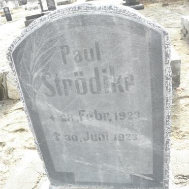 STRODIKE Paul 1923-1923