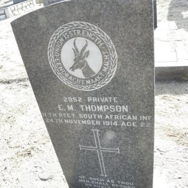 THOMPSON E.M. -1914
