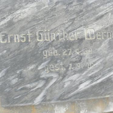 WERNEYER Ernst Gunther 1939-1940