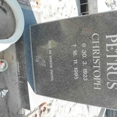 PETRUS Christoph 1923-1995