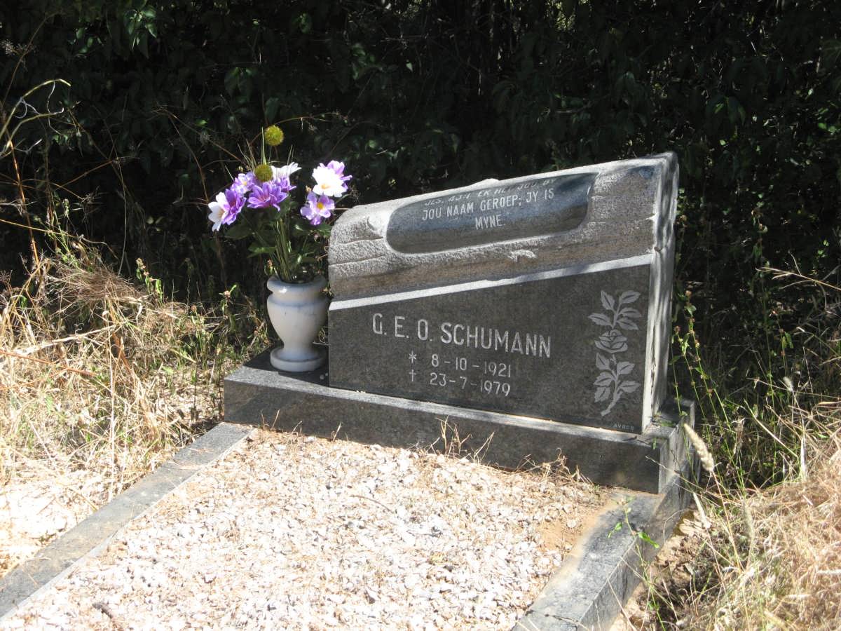 SCHUMANN G.E.O. 1921-1979