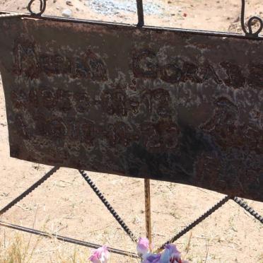 GORABAS Meriam 1953-2010