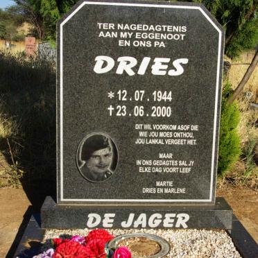 JAGER Dries, de 1944-2000