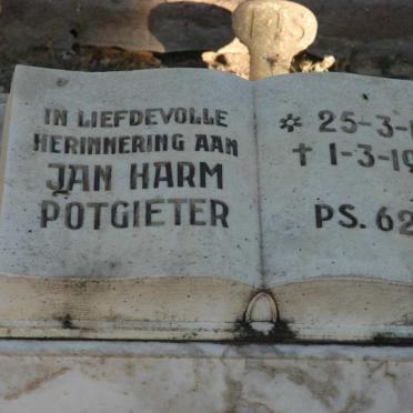 POTGIETER Jan Harm 1915-1955