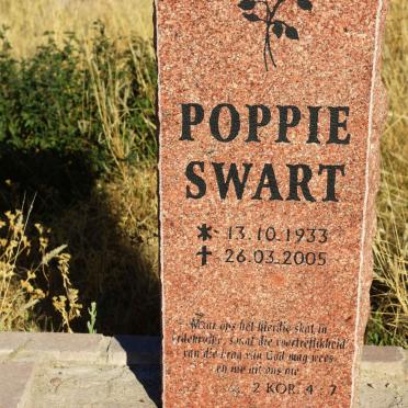 SWART Poppie 1933-2005