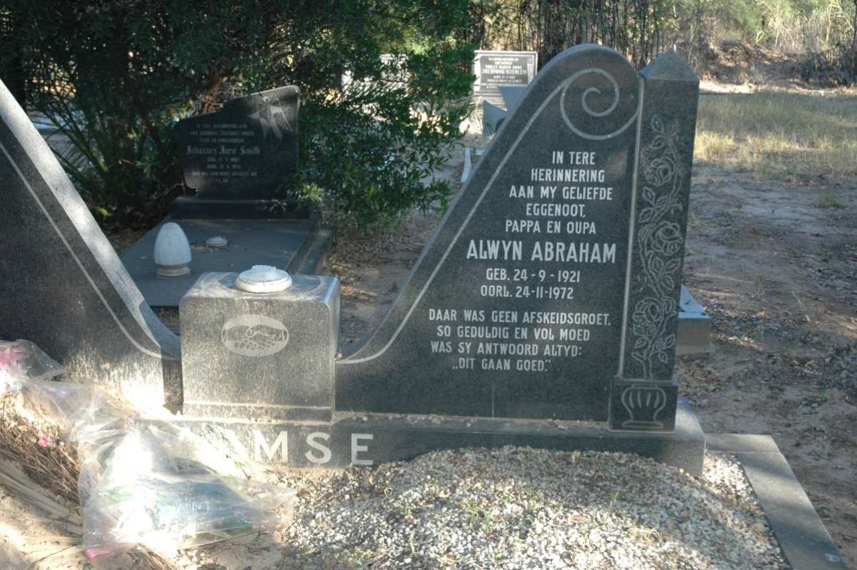 ?MSE Alwyn Abraham 1921-1972