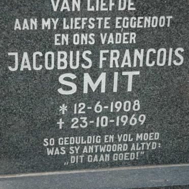SMIT Jacobus Francois 1908-1969