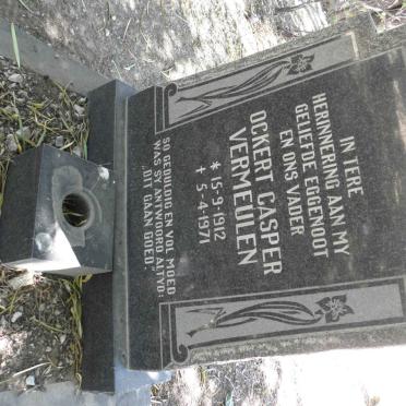 VERMEULEN Ockert Casper 1912-1971