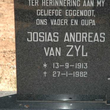 ZYL Josias Andreas, van 1913-1982