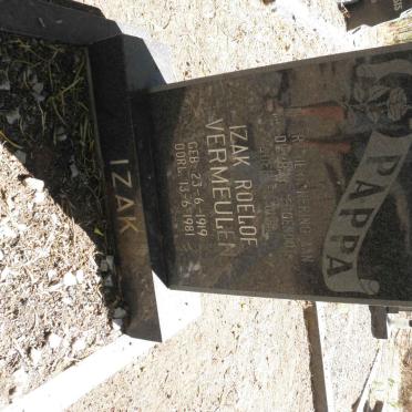 VERMEULEN Izak Roelof 1919-1981