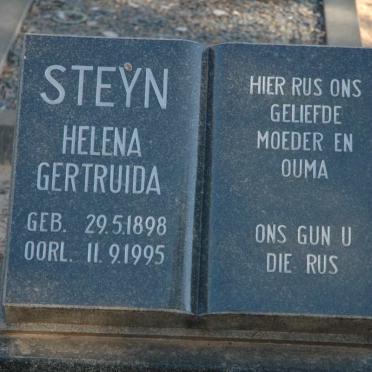 STEYN Helena Gertruida 1898-1995