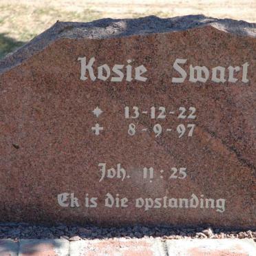 SWART Kosie 1922-1997
