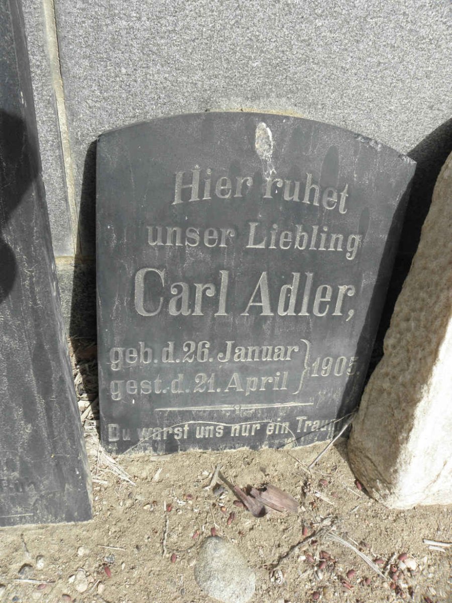 ADLER Carl 1905-1905