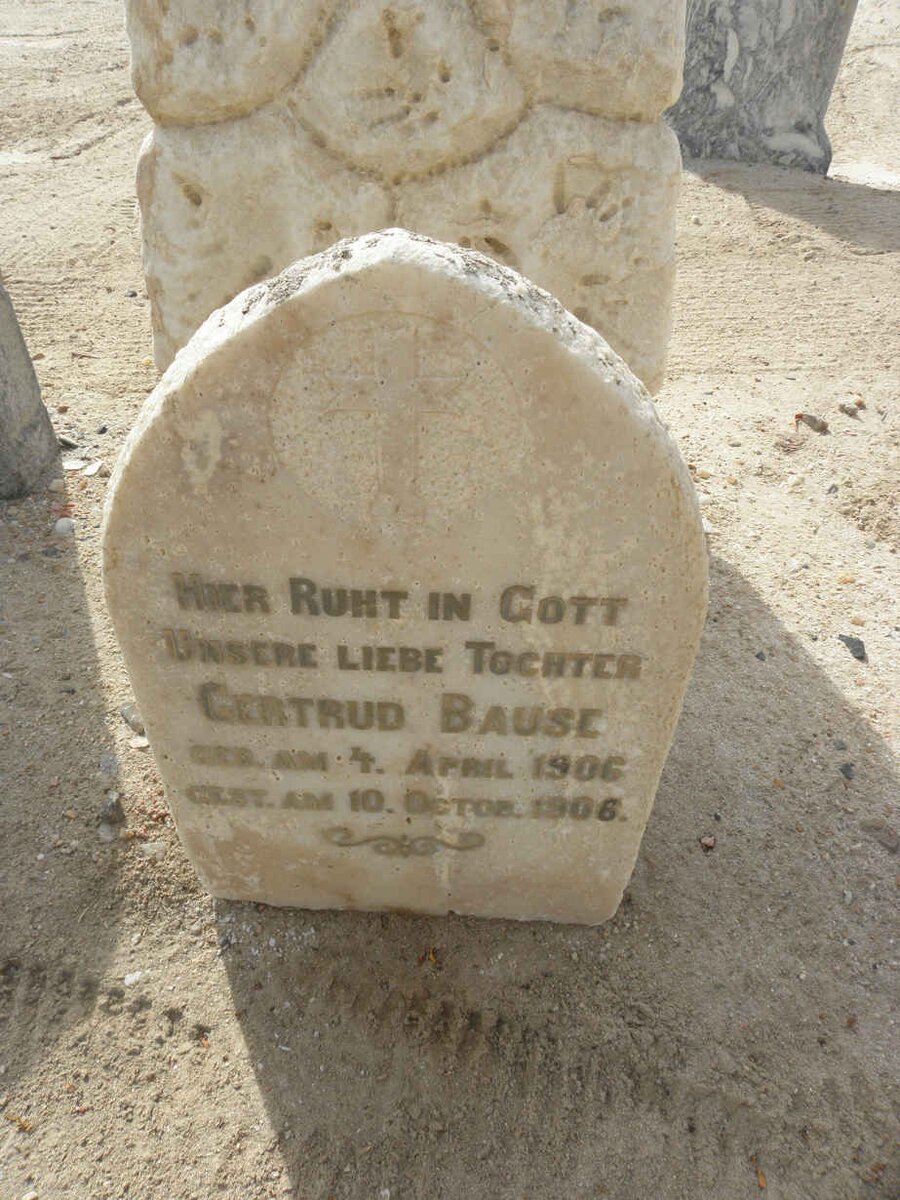 BAUSE Gertrud 1906-1906