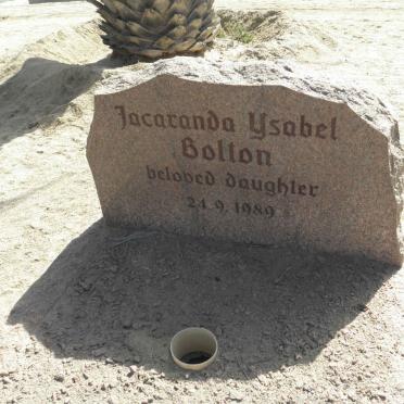 BOLTON Jacaranda Ysabel -1989