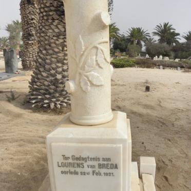 BREDA Lourens, van -1931