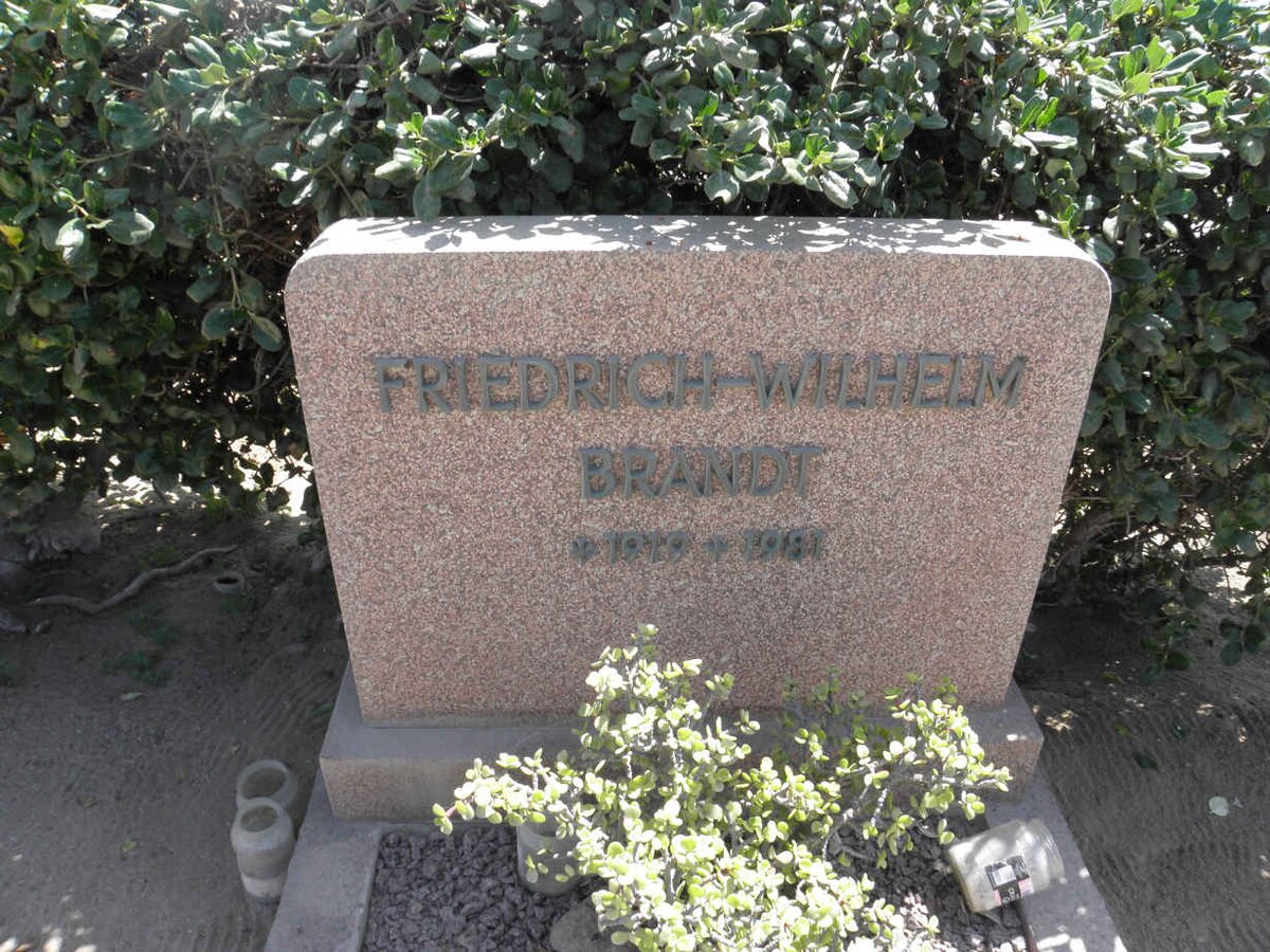 BRANDT Friedrich-Wilhelm 1919-1981