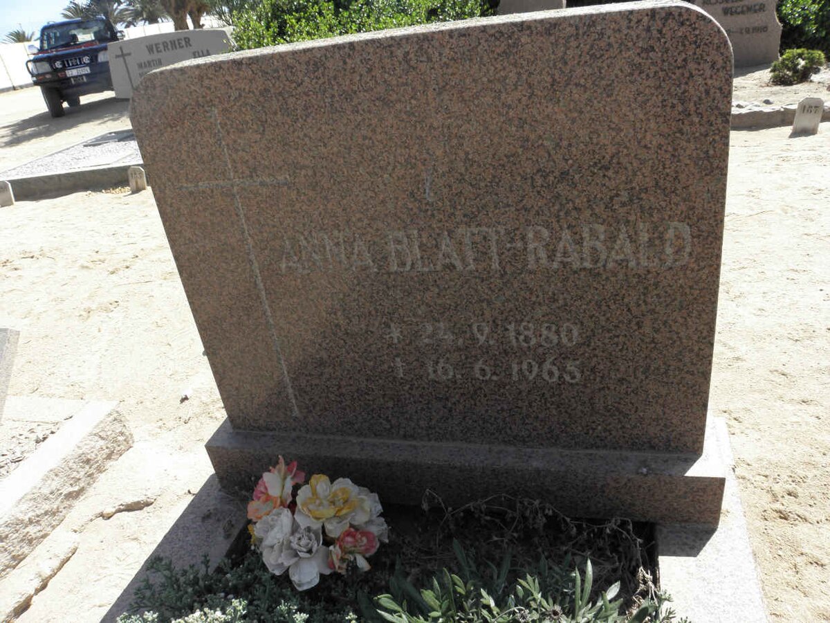 BLATT-RABALD Anna 1880-1965