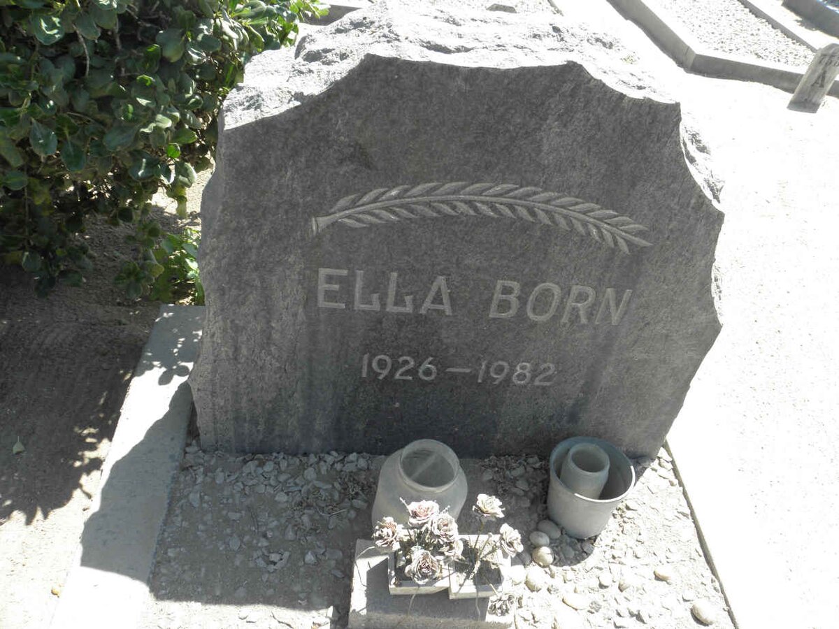 BORN Ella 1926-1981