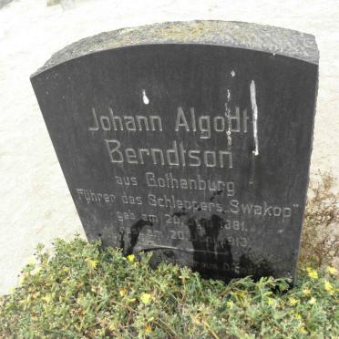 BERNDTSON Johann Algodt 1881-1913