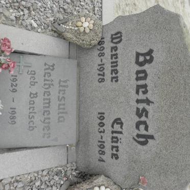 BARTSCH Werner 1898-1978 &amp; Cläre 1903-1984 :: RETHEMEYER Ursula nee  BARTSCH 1929-1989