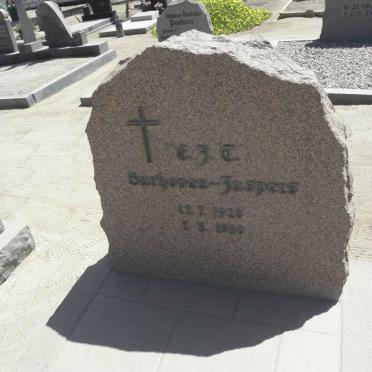 BURCHOVEN-JASPERS F.Z.T 1926-1980