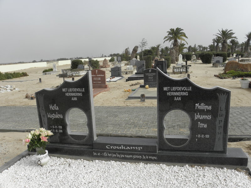 CROUKAMP Phillipus Johannes Petrus 1933- &amp; Heila Magdalena 1938-2008