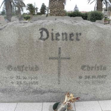 DIENER Gottfried 1909-1983 &amp; Christa 1907-1993